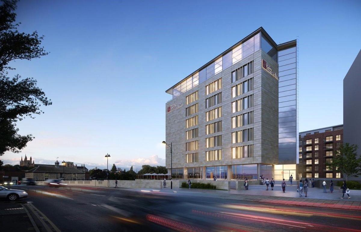 Hilton Garden Inn Peterborough City Centre Exterior photo